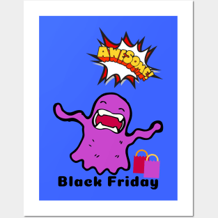 Black Friday - Cute Slime Posters and Art